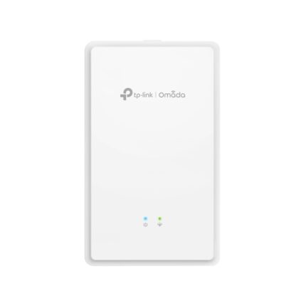 TP-Link Omada EAP625GP-Wall Access Point Dual Band - PoE - Velocità 1.8Gbps - Copertura fino a 50m2 - 120 Client - Include kit di montaggio - WiFi 6 Mesh - RJ45 - Colore bianco