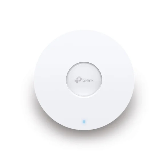 TP-Link Omada EAP653 Access Point Dual Band - PoE+ - Bluetooth - Copertura fino a 140m2 - Velocità 3Gbps - Supporta fino a 250 client - WiFi 6 Mesh - RJ45 - Colore bianco
