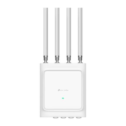 TP-Link Omada EAP668-Outdoor HD Access Point - Dual Band - PoE+ - Bluetooth - Antenne staccabili - Velocità 3.6Gbps - 1024 client simultanei - WiFi 6 Mesh - RJ45 - Bianco - Colore bianco