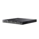Switch TP-Link Omada SG6654XHP a 54 porte - 4 ventole - 48 porte RJ45 PoE+ da 1 Gbps - 6 porte SFP+ da 10 Gbps - Supporta QoS - Doppia alimentazione - Velocità di commutazione fino a 216 Gbps - Colore: nero - immagine 2
