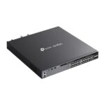 Switch TP-Link Omada SG6428XHP a 28 porte - Gestito - 24xRJ45 PoE+ 1 Gbps - 4xSFP 10 Gbps - Supporta QoS - 4 ventole - Doppio alimentatore - Velocità di commutazione 128 Gbps - Colore: nero - immagine 4