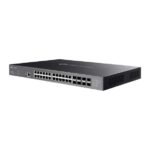 Switch TP-Link Omada SX3832MPP a 32 porte - Gestibile - 24xRJ45 PoE++ 10 Gbps - 8xSFP+ 10 Gbps - Supporta QoS - Capacità di commutazione fino a 640 Gbps - Alloggiamento in metallo - Colore nero - immagine 3