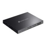 Switch TP-Link Omada SX3832MPP a 32 porte - Gestibile - 24xRJ45 PoE++ 10 Gbps - 8xSFP+ 10 Gbps - Supporta QoS - Capacità di commutazione fino a 640 Gbps - Alloggiamento in metallo - Colore nero - immagine 4