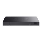Switch TP-Link Omada SG3452XP a 52 porte - Gestito - 48xRJ45 PoE+ 1 Gbps - 4xSFP+ 10 Gbps - Supporta QoS - Capacità di commutazione fino a 176 Gbps - Alloggiamento in metallo - Colore nero - immagine 2