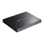 Switch TP-Link Omada SG3452XP a 52 porte - Gestito - 48xRJ45 PoE+ 1 Gbps - 4xSFP+ 10 Gbps - Supporta QoS - Capacità di commutazione fino a 176 Gbps - Alloggiamento in metallo - Colore nero - immagine 4