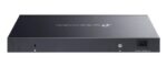Switch TP-Link Omada SG3428XMPP a 28 porte - Gestito - 8xRJ45 PoE++ 1 Gbps - 16xRJ45 PoE+ 1 Gbps - 4xSFP 10 Gbps - Supporta QoS - Capacità di commutazione fino a 128 Gbps - Alloggiamento in metallo - Colore nero - immagine 2
