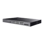 Switch TP-Link Omada SG3428MP a 28 porte - Gestito - 24xRJ45 PoE+ 1 Gbps - 4xSFP 10 Gbps - Supporta QoS - Capacità di commutazione fino a 56 Gbps - 2 ventole interne - Colore: nero - immagine 3