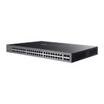 Switch TP-Link Omada SG2452LP a 52 porte - Semi-gestibile - 32xRJ45 PoE+ 1 Gbps - 16xRJ45 PoE++ 1 Gbps - 4xSFP 1 Gbps - Supporta QoS - Capacità di commutazione 104 Gbps - Alloggiamento in metallo - Colore nero - immagine 3