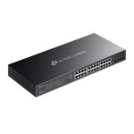 Switch TP-Link Omada SG2428LP a 28 porte - Gestito - 8xRJ45 1 Gbps - 16xRJ45 PoE+ 1 Gbps - 4xSFP - Supporta QoS - Capacità di commutazione fino a 56 Gbps - Alloggiamento in metallo - Colore nero - immagine 4