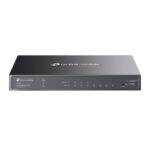 Switch TP-Link Omada SG2008P a 8 porte RJ45 da 1 Gbps - Negoziazione automatica - 4xPoE+ - Funzionalità e sicurezza avanzate - Supporta QoS - Commutazione 16 Gbps - Alloggiamento in metallo - Colore nero