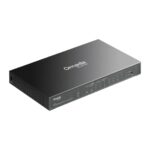 Switch TP-Link Omada ES210GP a 10 porte - Gestito - 8xRJ45 PoE+ 1 Gbps - 1xRJ45 1 Gbps - 1xRJ45/SFP combinato - Plug and Play - Supporta QoS - Alloggiamento in metallo - Colore nero - immagine 4