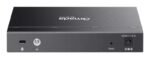 Switch TP-Link Omada ES208GP a 8 porte RJ45 PoE+ da 1 Gbps - Gestito - Capacità di commutazione fino a 16 Gbps - Supporta QoS - Involucro in metallo - Colore: nero - immagine 2