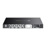 Switch TP-Link Omada SX6632YF a 32 porte - 4 ventole - 26xSFP+ 10 Gbps - 6xSFP28 25 Gbps - Sicurezza avanzata - Capacità di commutazione fino a 820 Gbps - Colore: nero - immagine 2