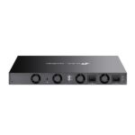 Switch TP-Link Omada SG6654X a 54 porte - Gestito - 48xRJ45 1 Gbps - 6xSFP+ 10 Gbps - Supporta QoS - 2 alimentatori - 4 ventole - Velocità di commutazione fino a 216 Gbps - Colore: nero - immagine 3