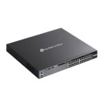 Switch TP-Link Omada SG6428X a 28 porte - Gestito - 24xRJ45 1 Gbps - 4xSFP 10 Gbps - Supporta QoS - Doppia alimentazione - Capacità di commutazione fino a 128 Gbps - Colore: nero - immagine 4