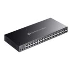 Switch TP-Link Omada SG5452X a 52 porte - Gestibile - 48xRJ45 1 Gbps - 4xSFP+ 10 Gbps - Capacità di commutazione fino a 176 Gbps - Colore: nero - immagine 4