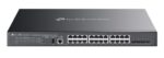 Switch TP-Link Omada SG5428X a 28 porte - Livello 3 - 24xRJ45 1 Gbps - 4xSFP+ 10 Gbps - Funzionalità e sicurezza avanzate - Capacità di commutazione fino a 128 Gbps - Colore: nero