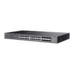 Switch TP-Link Omada SX3832 a 32 porte - Gestito - 24xRJ45 10 Gbps - 8xSFP+ 10 Gbps - Supporta QoS - Capacità di commutazione fino a 640 Gbps - Colore: nero - immagine 3