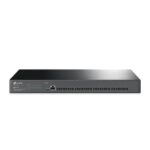 Switch TP-Link Omada SX3016F a 16 porte SFP da 10 Gbps - Gestito - Supporta QoS - Doppia alimentazione - Capacità di commutazione fino a 320 Gbps - Alloggiamento in metallo - Colore nero