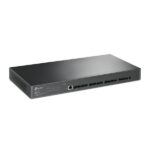 Switch TP-Link Omada SX3016F a 16 porte SFP da 10 Gbps - Gestito - Supporta QoS - Doppia alimentazione - Capacità di commutazione fino a 320 Gbps - Alloggiamento in metallo - Colore nero - immagine 2