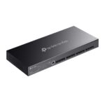 Switch TP-Link Omada SX3016F a 16 porte SFP da 10 Gbps - Gestito - Supporta QoS - Doppia alimentazione - Capacità di commutazione fino a 320 Gbps - Alloggiamento in metallo - Colore nero - immagine 4