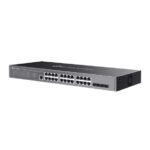 Switch TP-Link Omada SG3428X-M2 a 28 porte - Gestito - 24xRJ45 2,5 Gbps - 4xSFP+ 10 Gbps - Supporta QoS - Capacità di commutazione fino a 200 Gbps - Alloggiamento in metallo - Colore nero - immagine 3