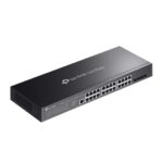 Switch TP-Link Omada SG3428X-M2 a 28 porte - Gestito - 24xRJ45 2,5 Gbps - 4xSFP+ 10 Gbps - Supporta QoS - Capacità di commutazione fino a 200 Gbps - Alloggiamento in metallo - Colore nero - immagine 4