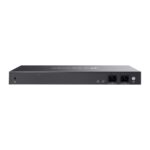 Switch TP-Link Omada SG3428XF a 28 porte - Gestito - 20xSFP - 4xRJ45/SFP combo - 4xSFP+ 10 Gbps - Supporta QoS - Doppia alimentazione - Velocità di commutazione fino a 128 Gbps - Colore: nero - immagine 2