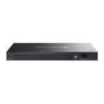 Switch TP-Link Omada SG3428 a 28 porte - Gestito - 24xRJ45 1 Gbps - 4xSFP - Supporta QoS - Capacità di commutazione fino a 56 Gbps - Alloggiamento in metallo - Colore: nero - immagine 2