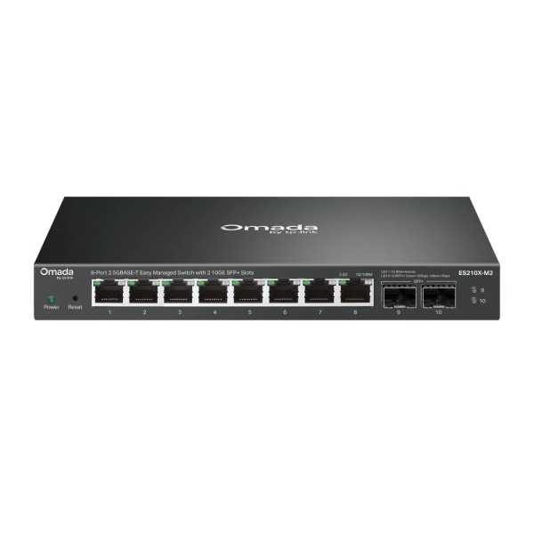 TP-Link Omada ES210X-M2 Switch a 8 porte RJ45 da 2 TP-Link Omada ES210X-M2 Switch a 8 porte RJ45 da 2