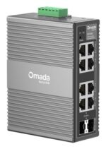 Switch TP-Link Omada IES208G a 8 porte - Gestito - 6xRJ45 1 Gbps - 2xRJ45/SFP combo - Capacità di commutazione fino a 16 Gbps - Supporta QoS - Colore grigio scuro - immagine 3