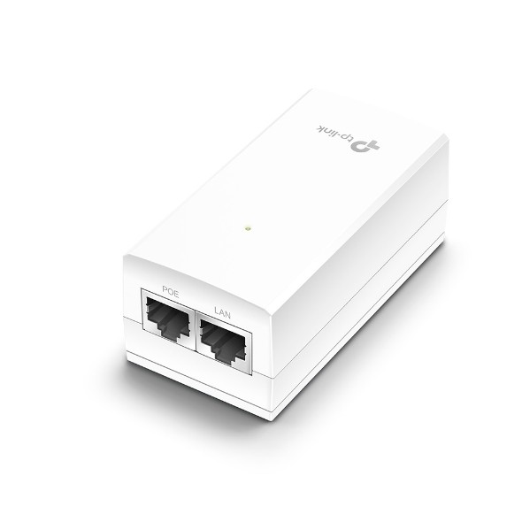 TP-Link Omada POE4818G Iniezione PoE passiva - Velocità fino a 1 Gbps - Kit di montaggio a parete incluso - Ethernet - Plug and Play - Rilevamento automatico - Colore: bianco