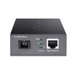 TP-Link Omada FC311A-2 Convertitore da fibra a RJ45 - Fibra fino a 2 km - Velocità fino a 1 Gbps - Auto-negoziazione - Tecnologia WDM - Colore grigio scuro - immagine 3