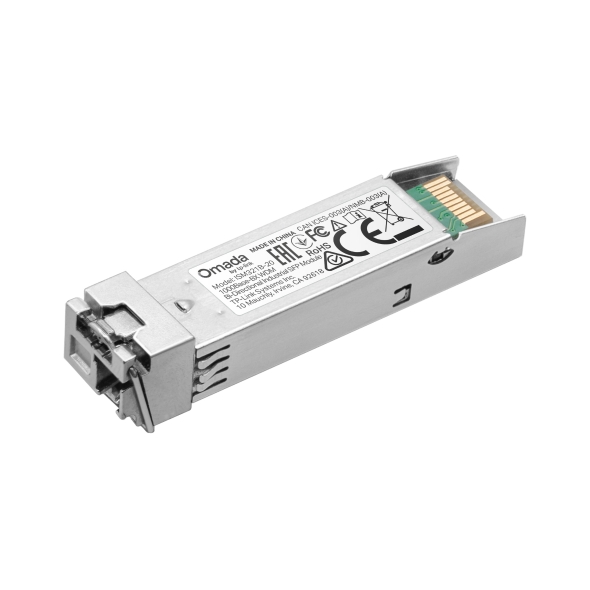 TP-Link Omada ISM321B-20 Modulo ricetrasmettitore SFP - 1000Base-BX WDM - Bidirezionale - Fibra ottica fino a 20 km - Velocità 1