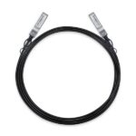 TP-Link Omada SM5220-3M Cavo di collegamento diretto da 3 m - Velocità fino a 10 Gbps - Connettore 10G SFP+ - Rame argentato - Colore: nero - immagine 2