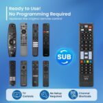 Hisense e TCL - Preconfigurato - Pulsanti NetTV e Smart Video - Colore: nero