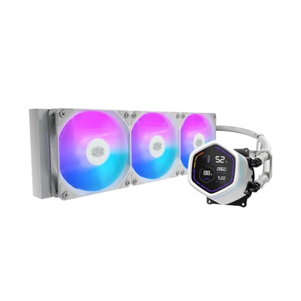 Cooler Master Masterliquid Core Nex Digital 360 ARGB Kit di raffreddamento a liquido - Display LED digitale da 2