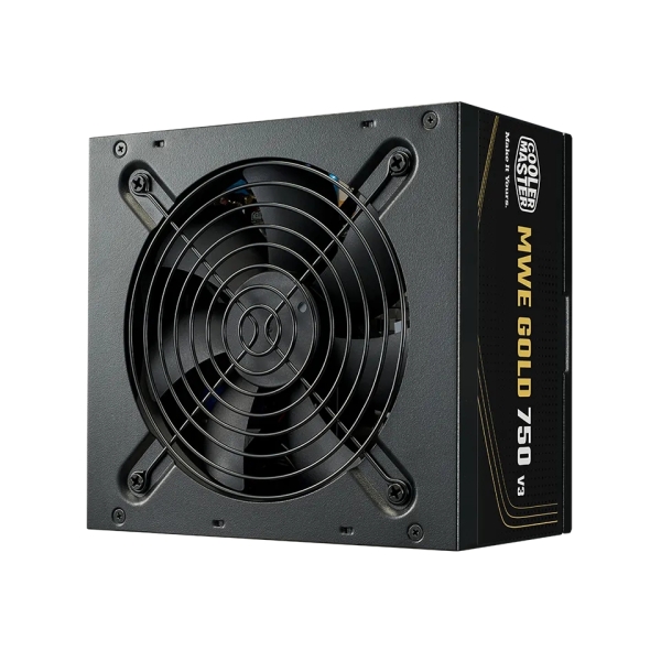 Cooler Master MWE V3 Alimentatore 80+ Gold 750 W - ATX 3.1 - 12 V-2X6 - PFC attivo - Non modulare