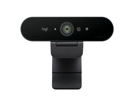 Webcam Logitech Brio 4K - Zoom digitale 5X - Messa a fuoco automatica - Doppio microfono incorporato - Nero