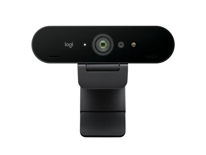 Webcam Logitech Brio 4K - Zoom digitale 5X - Messa a fuoco automatica - Doppio microfono incorporato - Nero Webcam Logitech Brio 4K - Zoom digitale 5X - Messa a fuoco automatica - Doppio microfono incorporato - Nero