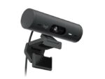 Logitech Brio 505 Webcam - 1080P - Zoom digitale 4X - Messa a fuoco automatica - Microfono stereo - Nero - immagine 4