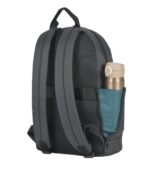 Zaino portatile Tucano Nemo da 15,6" - Cinghia per trolley - Tasche per bottiglia e ombrello - Colore: nero - immagine 3