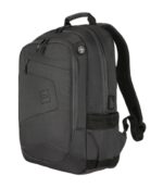Zaino portatile Tucano Lato da 17" - Schienale e spallacci imbottiti - Doppio scomparto - Tasche per bottiglia e ombrello - Colore: nero - immagine 2