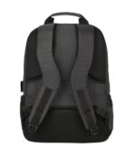 Zaino portatile Tucano Lato da 17" - Schienale e spallacci imbottiti - Doppio scomparto - Tasche per bottiglia e ombrello - Colore: nero - immagine 3