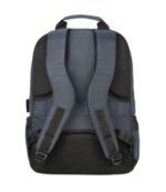 Zaino portatile Tucano Lato da 17" - Schienale e spallacci imbottiti - Doppio scomparto - Tasche per bottiglia e ombrello - Colore blu - immagine 3