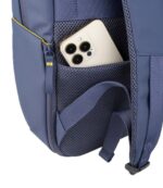 Zaino portatile Tucano Laser da 16" - Cinghia per trolley - Schienale e spallacci imbottiti - Tasca antifurto - Colore: blu - immagine 4