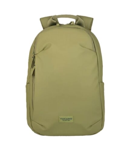 Zaino portatile Tucano Laser da 16" - Cinghia per trolley - Schienale e spallacci imbottiti - Tasca antifurto - Colore verde