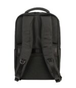 Zaino portatile Tucano Martem da 15,6" - Cinghia per trolley - Spallacci imbottiti - Tasca antifurto - Colore: nero - immagine 3