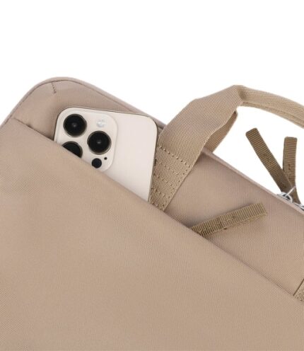 6" - Formato slim - Sistema antiurto - Doppia maniglia - Colore beige