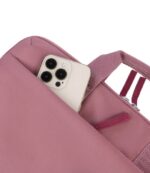 Tucano Smilza Borsa da trasporto portatile da 15,6" - Modello Slim - Sistema antiurto - Doppia maniglia - Colore rosa - immagine 4